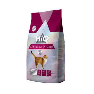 Сухой корм для кошек HiQ Sterilised care 1.8 кг (HIQ46387) Винница