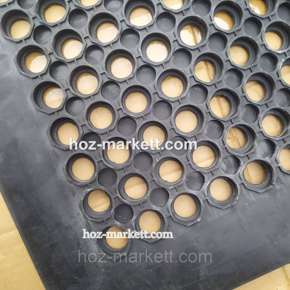 Килимок 150 см х 92 см х 1.2 см гумовий Скандинавія з отворами, гумове покриття Ковер 1500 х 916 Харків - фото 10