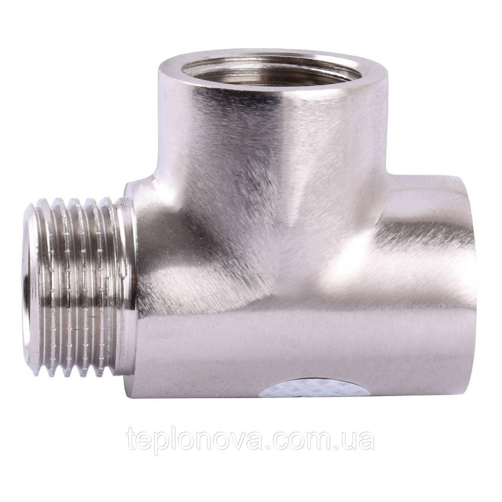 Тройник SOLOMON  1/2″ ВВН  никель 8202 Черновцы - изображение 2