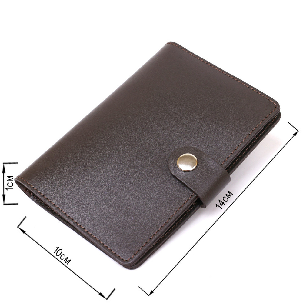 Мужской тревел-кейс из натуральной кожи Коричневый (SHVIGEL) Киев - изображение 7