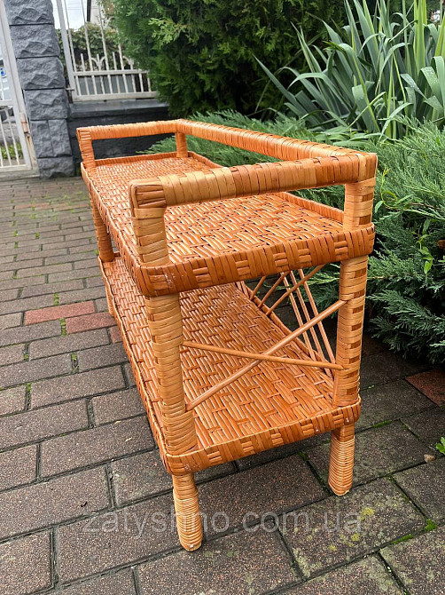 Полка плетеная для обуви из лозы Киев - изображение 6