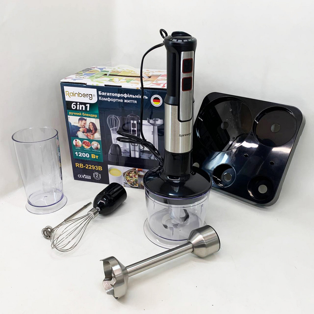 Блендер для збивання крему і соусів, Блендер для дитячого харчування пюре Смузі мейкер KR-20 Івано-Франківськ - фото 5