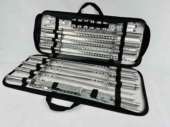 Набір шампурів для м'яса та люля-кебаб HAPPY DAYS подарунковий набір чоловікові Тернопіль