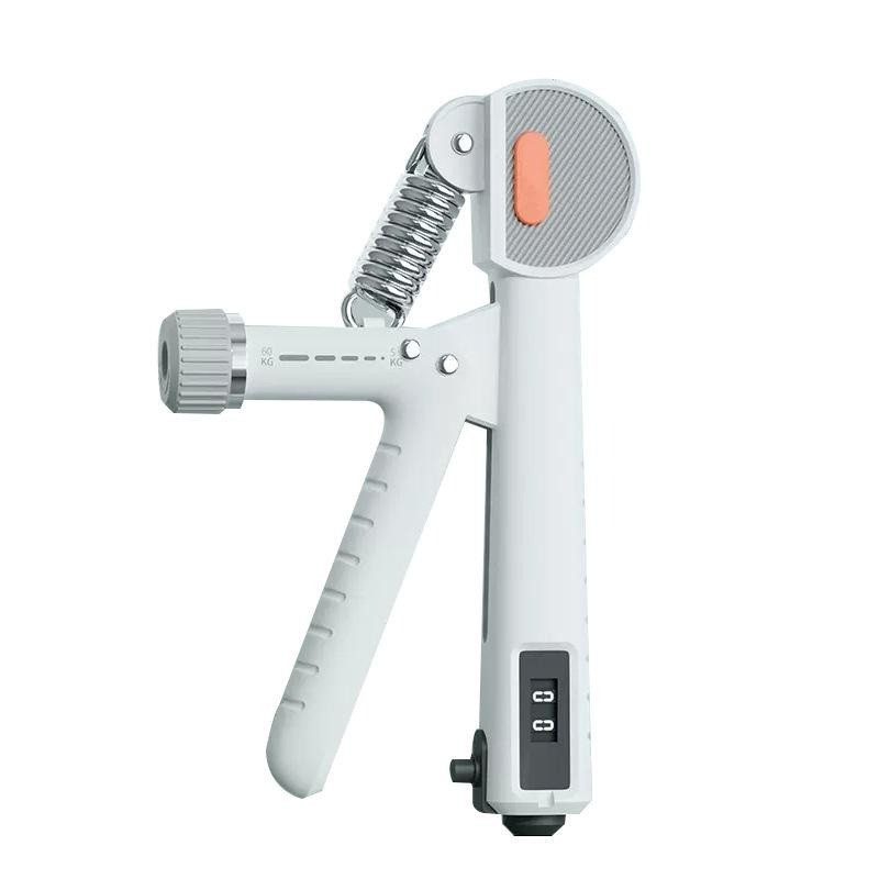 Еспандер кистьовий з лічильником PowerPlay PP-4401 з регульованим навантаженням 10-60 кг. Білий Київ - фото 1