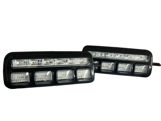 Світлодіодні підфарники ВАЗ «Нива» 2121-2131 — Тюн-Авто 10 лінз + 3L (ДХО + поворотники) Харків