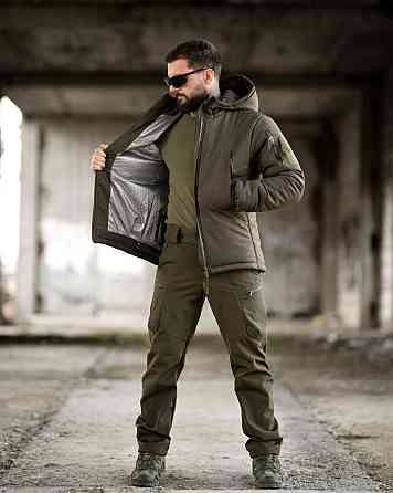 Зимний тактический костюм PANCER олива ТР6496 Одесса