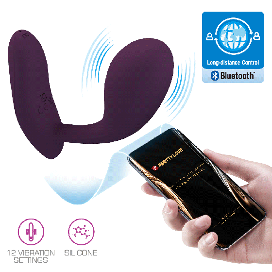 Стимулятор G-точки - Pretty Love Baird G-Spot Stimulator Purple Sex Aura Киев