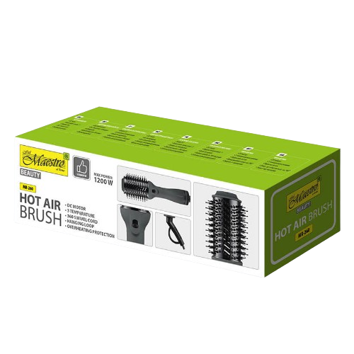 Фен-щітка для волосся 1000-1200W (3 температурні режими) MR-260 Maestro Житомир - фото 5