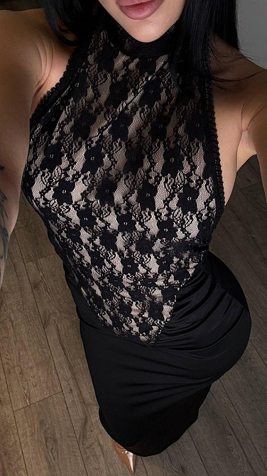 Жіноча романтична святкова з мереживним верхом і відкритою спинкою мікродайвінг Одеса - фото 5