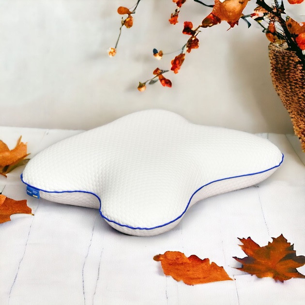 Подушка IDEIA ортопедическая MEMORY FOAM в форме бабочки 58х50х12 см с эффектом памяти Черновцы - изображение 1