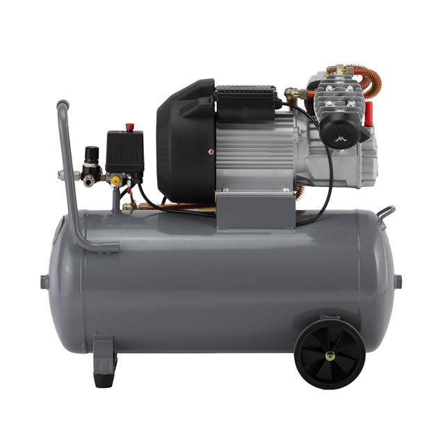 Компресор, 50 л, 3,0 кВт, 220 В, 10 атм, 420 л/хв, 2 циліндри, 93 дБ INTERTOOL PT-0007 Київ - фото 3