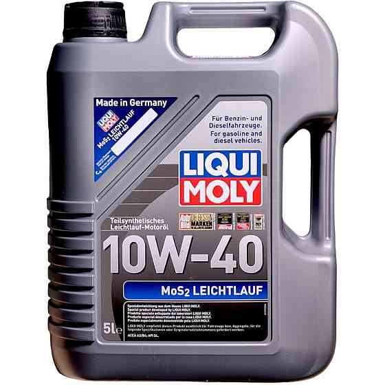 Олива MoS2 Leichtlauf 10W-40 5л Ковель