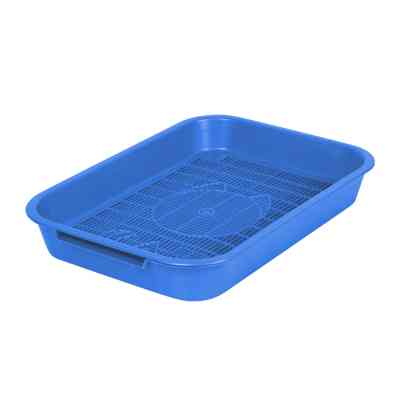 Туалет для кошек Super Cat Открытый 35х25х5 см Цвет в ассортименте (0688) Винница