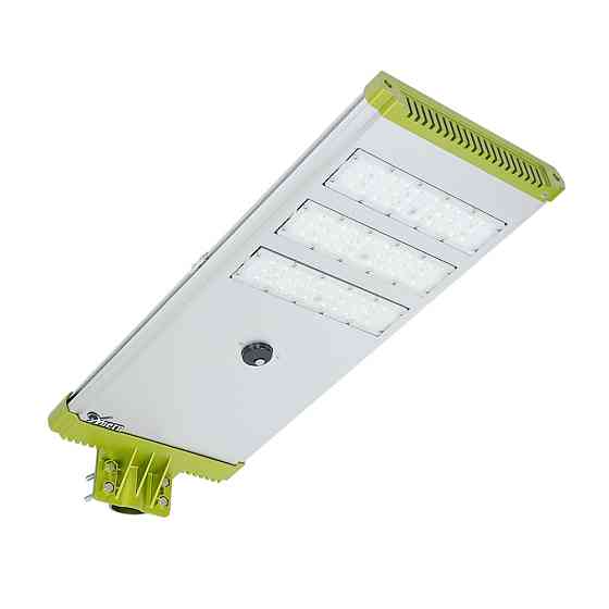 SOLAR LED-ліхтар Anern AN-SLA-40W, 40W,18V 65W, 90LED, 192WH LiFePO4, 210lm/w, 120°, заряд 8 ч, разряд 4 часа, IP66. Aluminium + Київ