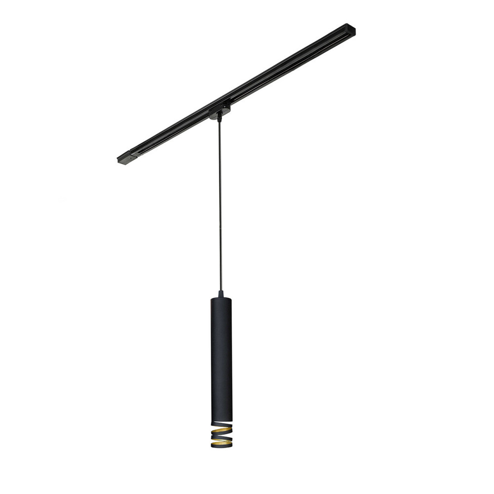 Подвесной трековый светильник Е27 лофт Spiral NT 3622 Киев - изображение 1