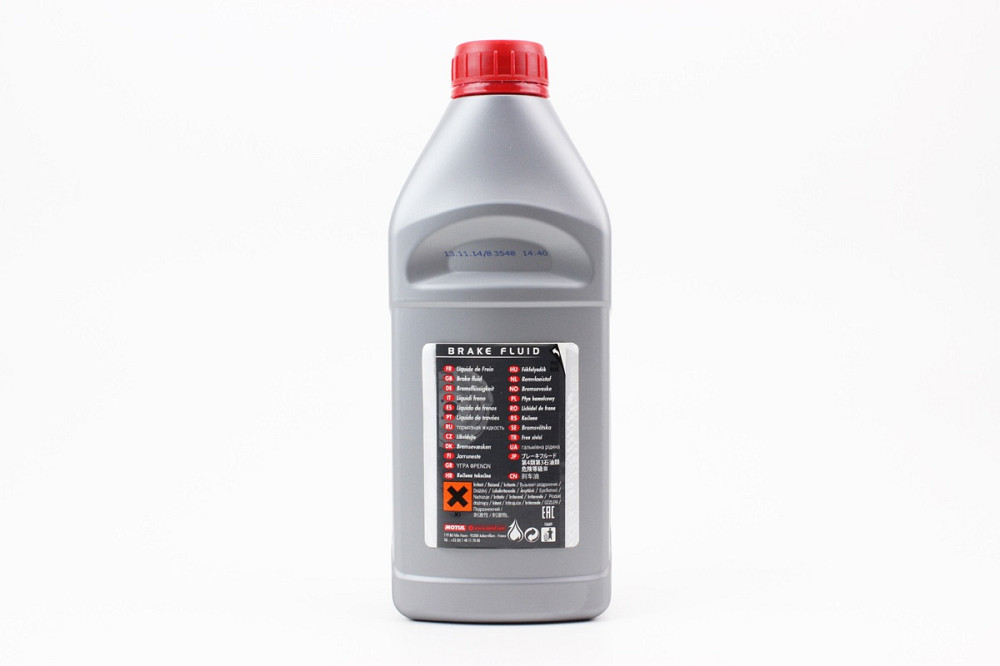 Гальмівна рідина синтетична "DOT 3/4 Brake Fluid", 500ml Бершадь - фото 2