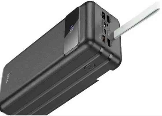 Павербанк с быстрой зарядкой и фонарем HOCO j86B 60000mAh. Киев