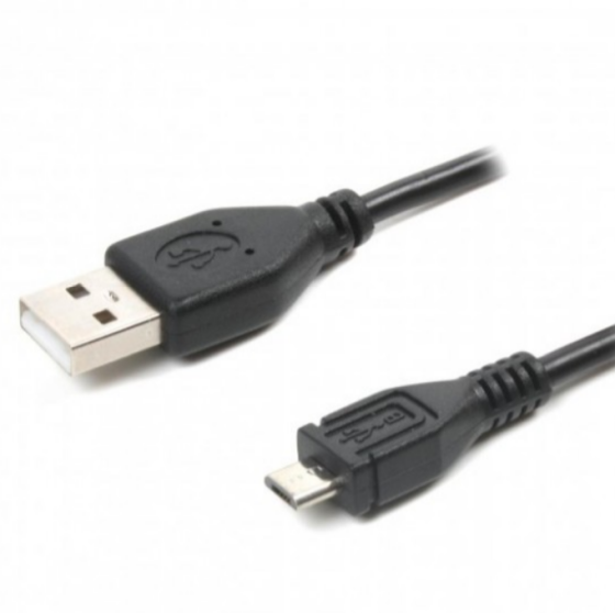 Кабель USB MicroUSB Maxxter U-AMM 2,0A 1,2м чорний Житомир