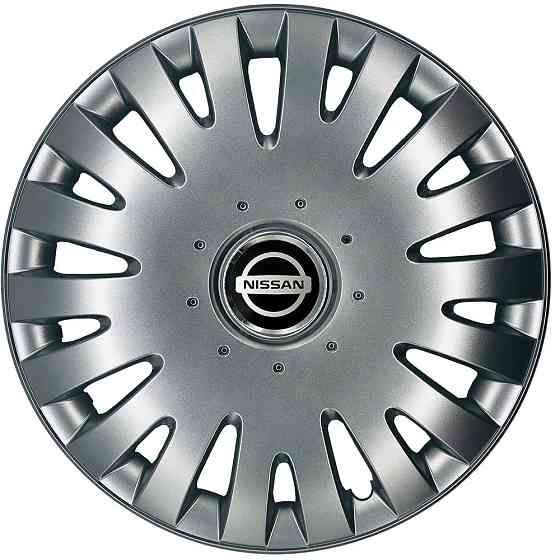Автомобильные модельные колпаки R16 Nissan 403 4шт, SJS, серебряные Киев