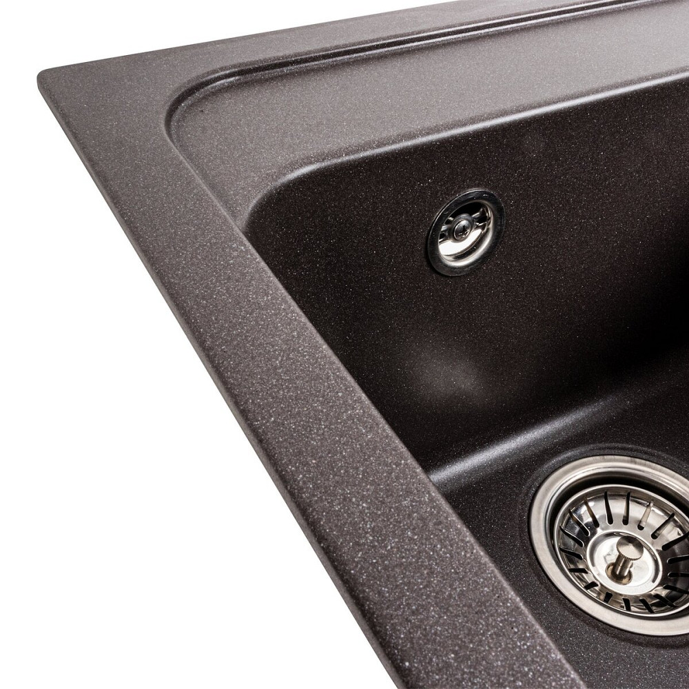 VALESO Гранітна мийка для кухні VALESO KORRADO 4050 матова Гренадін Киев - изображение 7