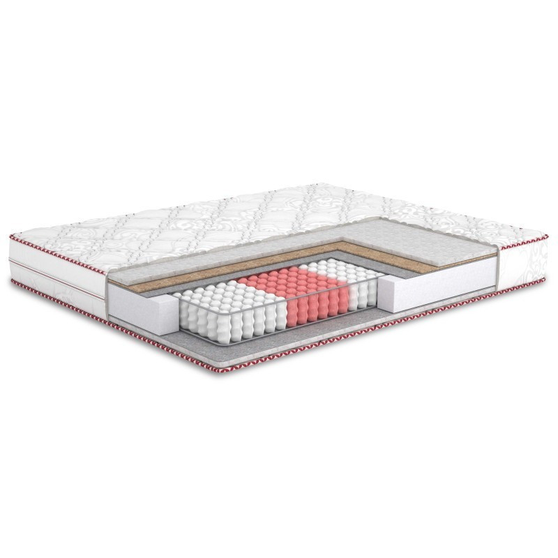Матрас MatroLuxe Four Red Sangria 180x200 Бело-красный Киев - изображение 1