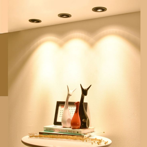 LED Світильник врізний круглий під лампу GU10 92*25мм чорний VL-SPF08R-B Videx Житомир - фото 5