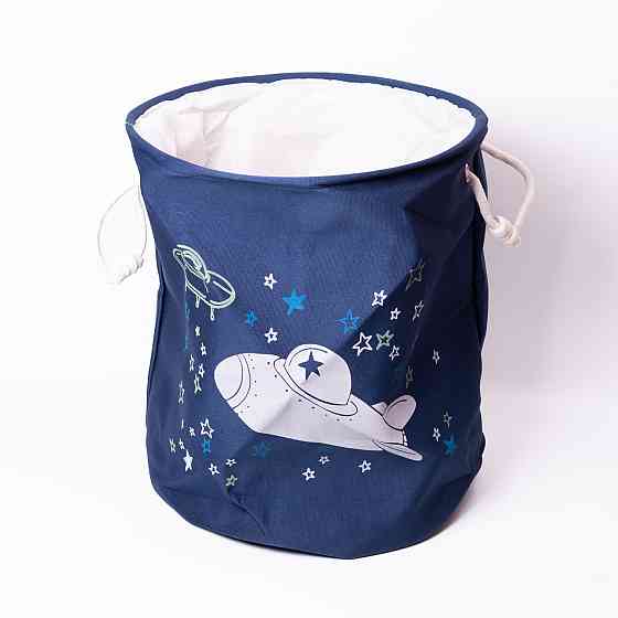 Кошик для іграшок тканинний 40×40×47 см Синій HP-41-15BL Київ
