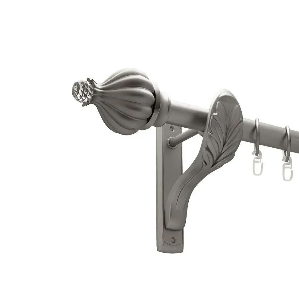 Карниз Orvit Таджа-Кристал металевий однорядний ретро Сатин 25 мм 160 см (00-00011235) Львов - изображение 1