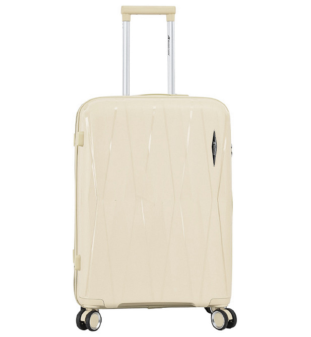 Валіза поліпропіленова MADISSON 51103 середня 67 см шампань Київ - фото 12