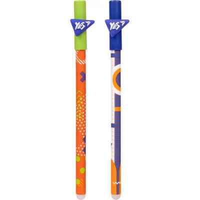 Ручка гелевая Yes пиши-стирай Erudite 0,5 мм, синяя в ассортименте (420400) Винница