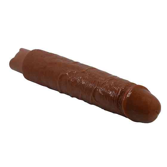 Перезаряжаемый вибратор реалистик Pretty Love - Soren Realistic Vibrating Dildo Brown, BW-500083-1 Sex Aura Киев