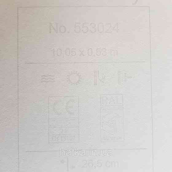 Обои флизелиновые эко Rasch Salisbury 0.53х10 листья папоротника пальмы монстеры крупные серые Киев