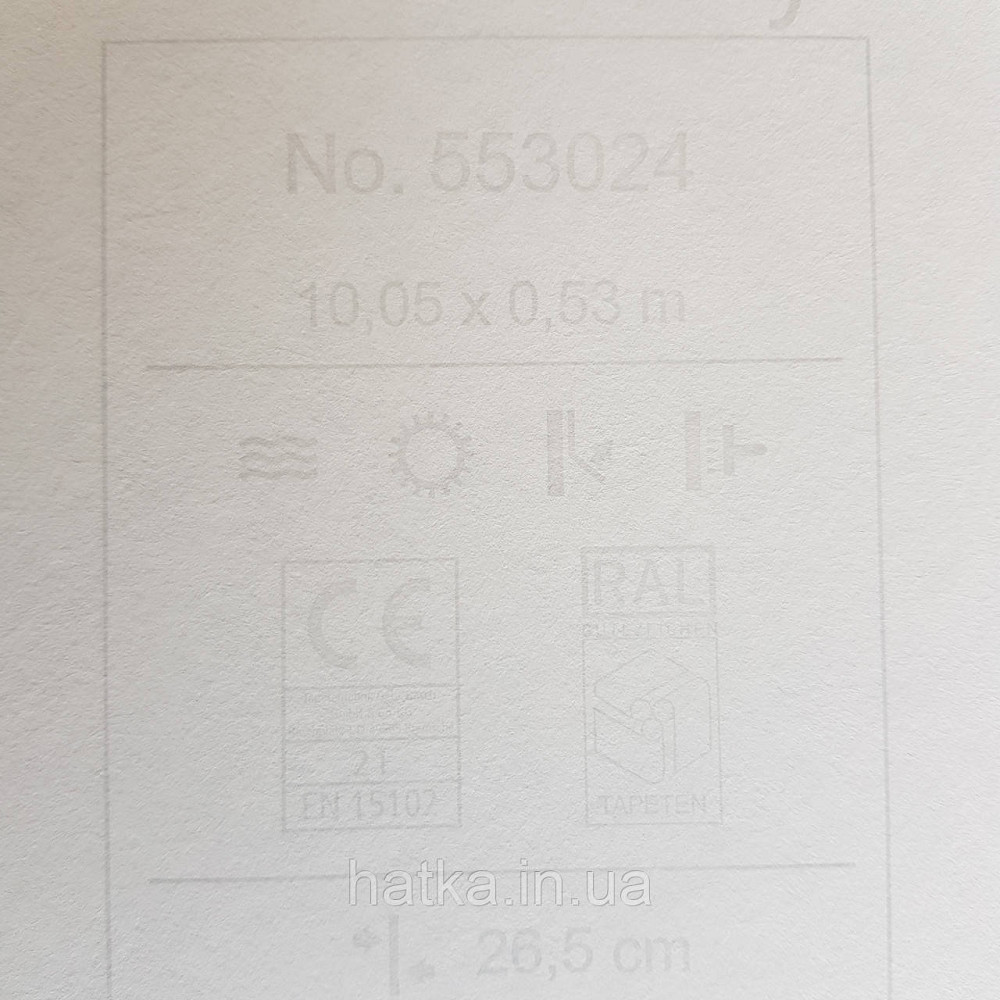 Обои флизелиновые эко Rasch Salisbury 0.53х10 листья папоротника пальмы монстеры крупные серые Киев - изображение 4