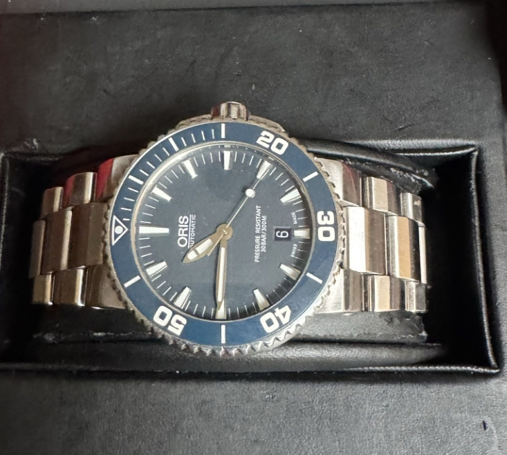 Oris Aquis Date 733 7653 4135  Годинник Oris Харьков - изображение 3