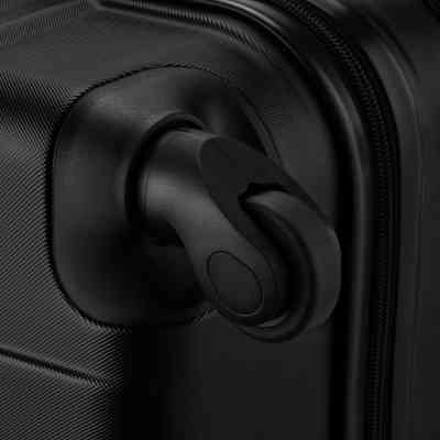 Валіза Wenger Amplar, мала, пластик, 4 колеса, чорна (653143) Вінниця