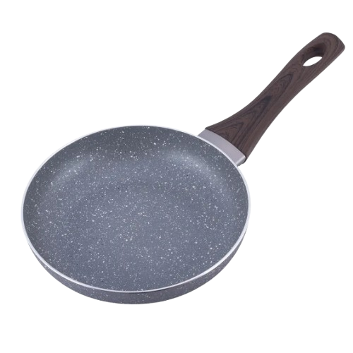 Сковорідка d20см алюміній а/п Grey marble 4112MR KAMILLE Житомир - изображение 1