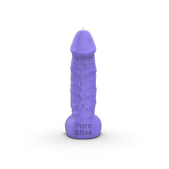 Свеча в виде члена Pure Bliss MINI Violet 15 см Sex Aura Киев