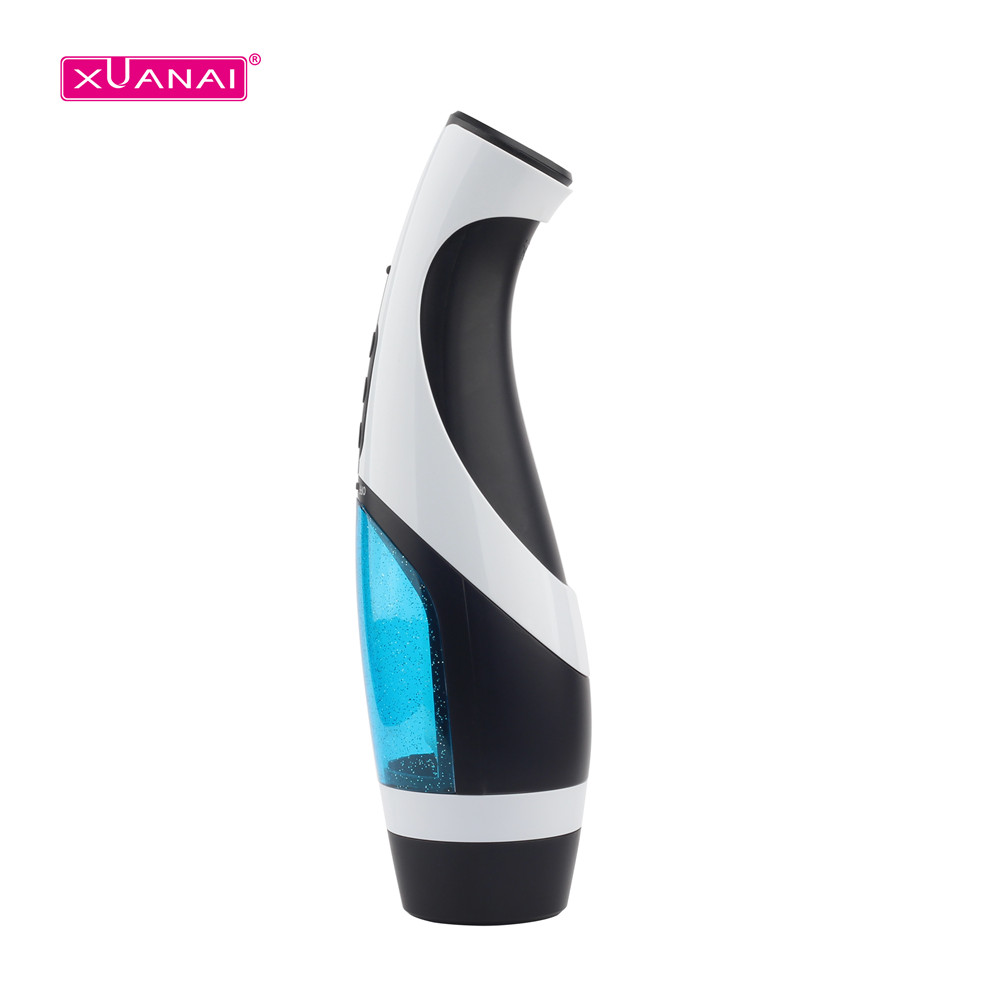 Автоматичний чоловічий мастурбатор Softplay USB, 4 режими вібрації, водостійкий IPX4, акумулятор 700 мА·год, синій Київ - фото 10