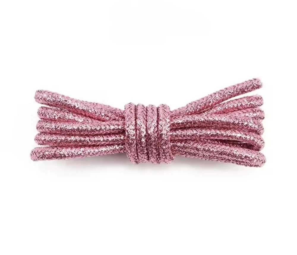 Шнурки блестящие глиттерные Розовый Смела - изображение 1