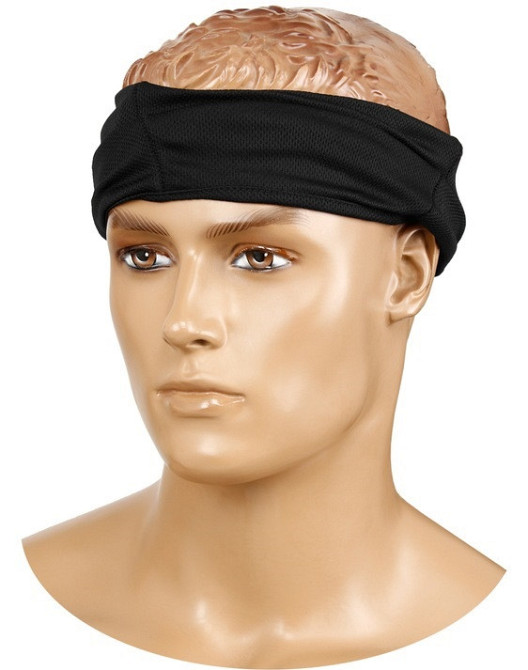 Універсальна Балаклава багатофункціональна термоактивна 1 отвір Mil-Tec від Sturm (12110102) Black Нововолинськ - фото 6