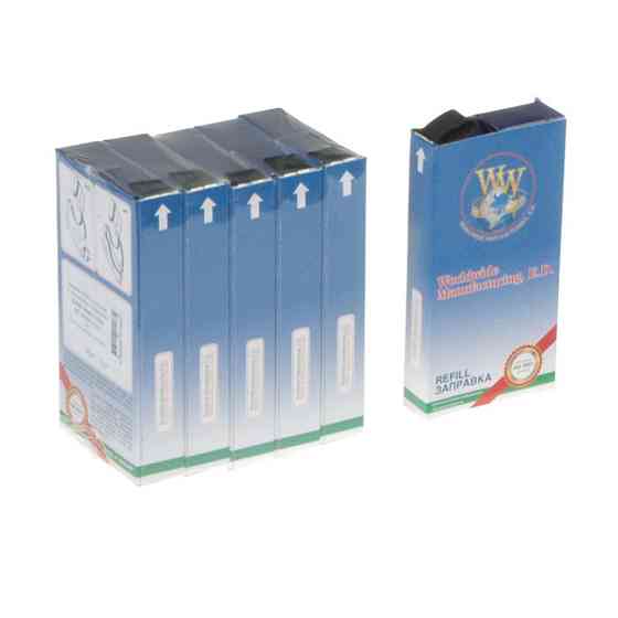 Лента к принтерам 13мм х 12м Refill STD Black*5 WWM (R13.12S5) Винница