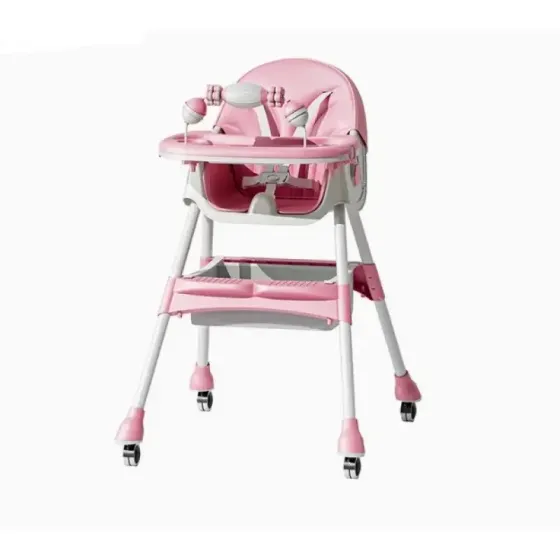 Детский стульчик-шезлонг для кормления с регулируемой спинкой и столиком 2в1 VEN-F005 Коломыя