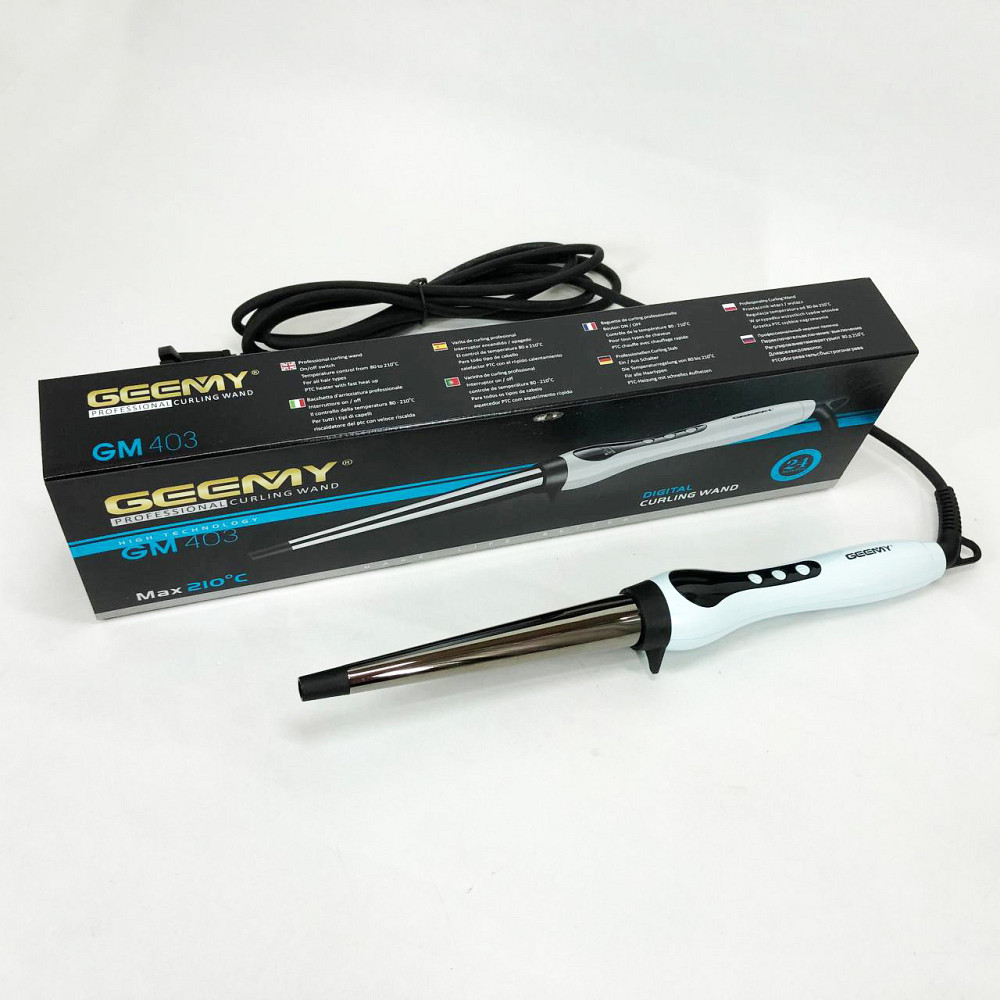 Професійна плойка для завивки волосся Gemei GM-403 Щипці для волосся об'ємної зачіски BE-92 Львів - фото 8