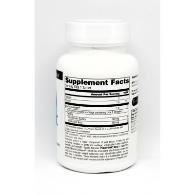 Витаминно-минеральный комплекс Source Naturals Гиалуроновая Кислота 100мг, 30 таблеток (SNS-01813) Винница - изображение 2