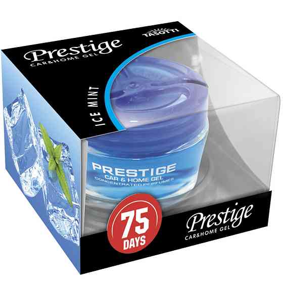 Ароматизатор для авто гелевий "Gel Prestige" Ice Mint (Крижана м'ята) 50мл Tasotti Київ