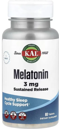 Мелатонин KAL Melatonin 3mg 60 таб Киев