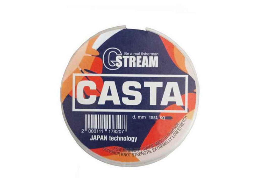 Леска прозрачная CASTA 150m 0.40/13,75kg TМ G.STREAM Solmir Киев - изображение 1