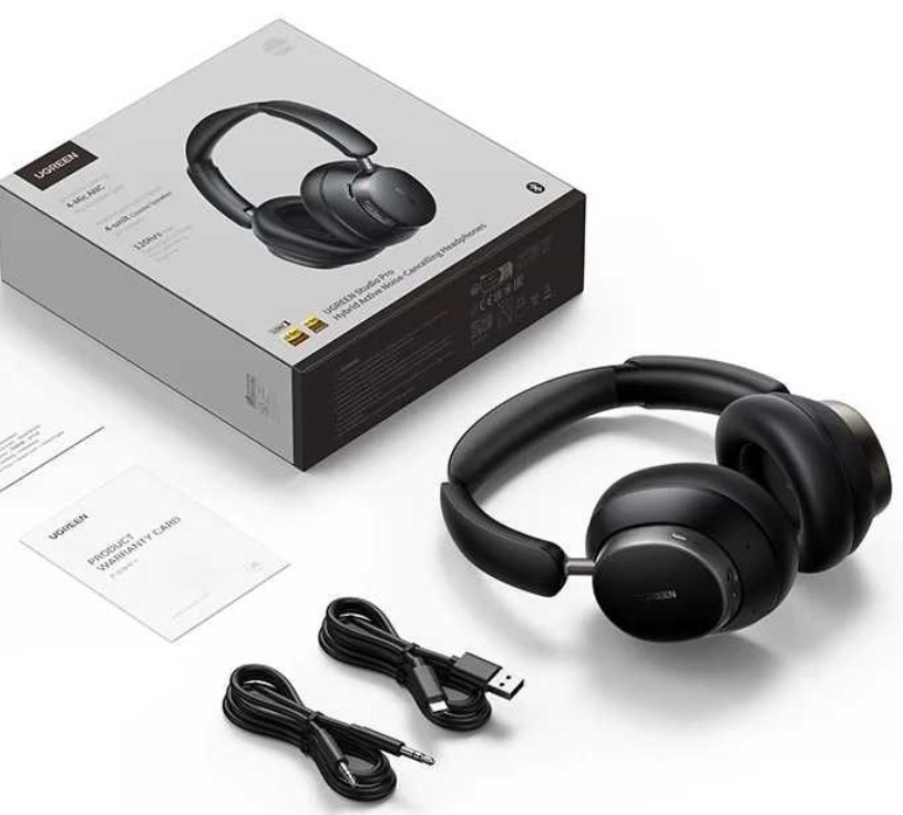 Навушники Ugreen Studio Pro (Dual Driver, LDAC Hi-Res, NC, BT 6, 120h) Харьков - изображение 1