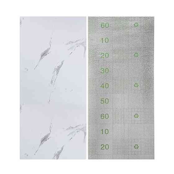 Белый мраморный самоклеящийся виниловый рулон Киев