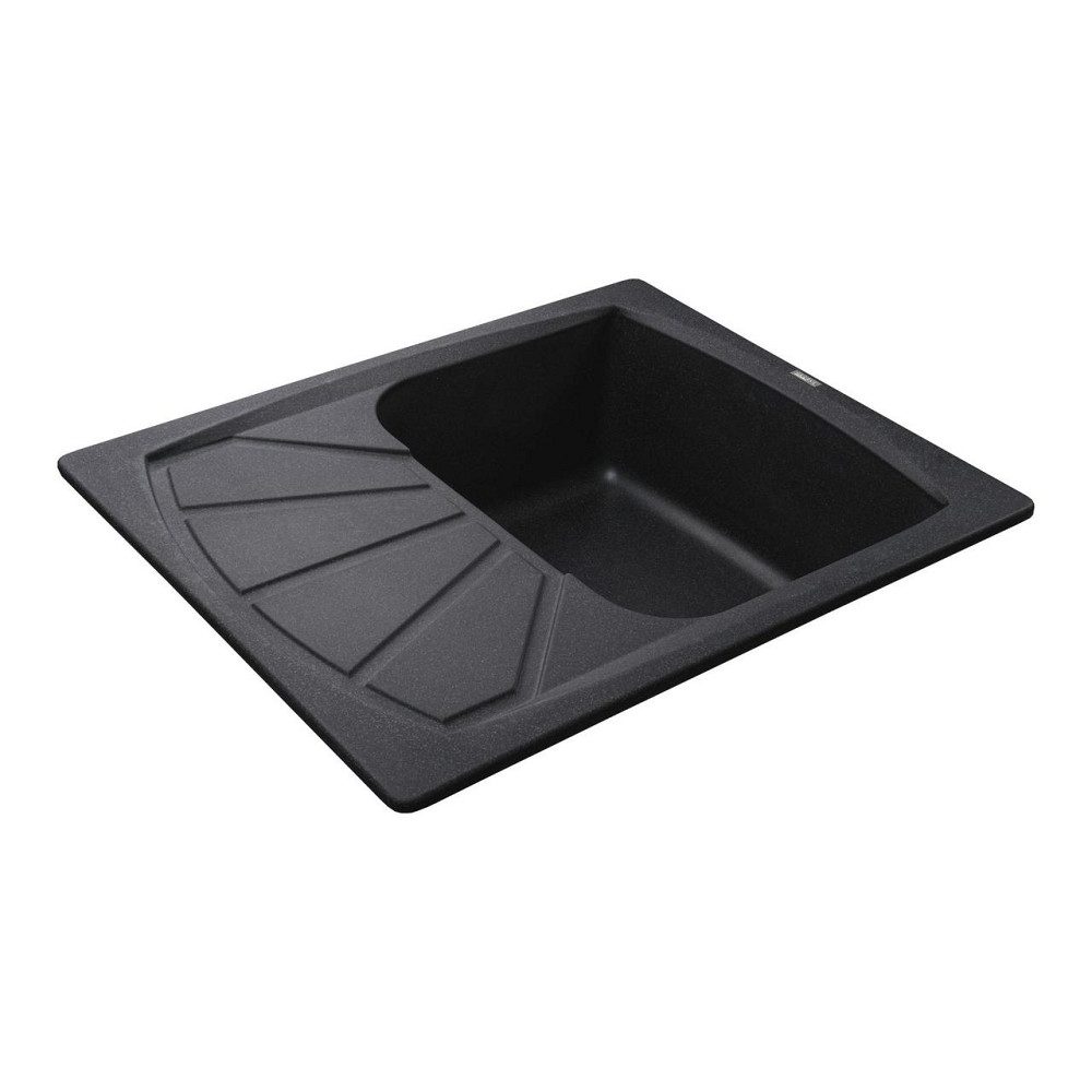 Гранитная мойка Globus Lux TANA графит 650х500мм-А0001 (000022403) Киев - изображение 2